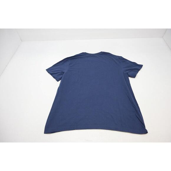 Nike Gym Shirt Athletic MLB Atlanta Braves Blue Blue Short Sleeve Mens Sz 2XL - Picture 7 of 7